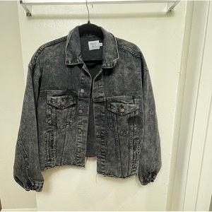 Princess Polly black jean jacket